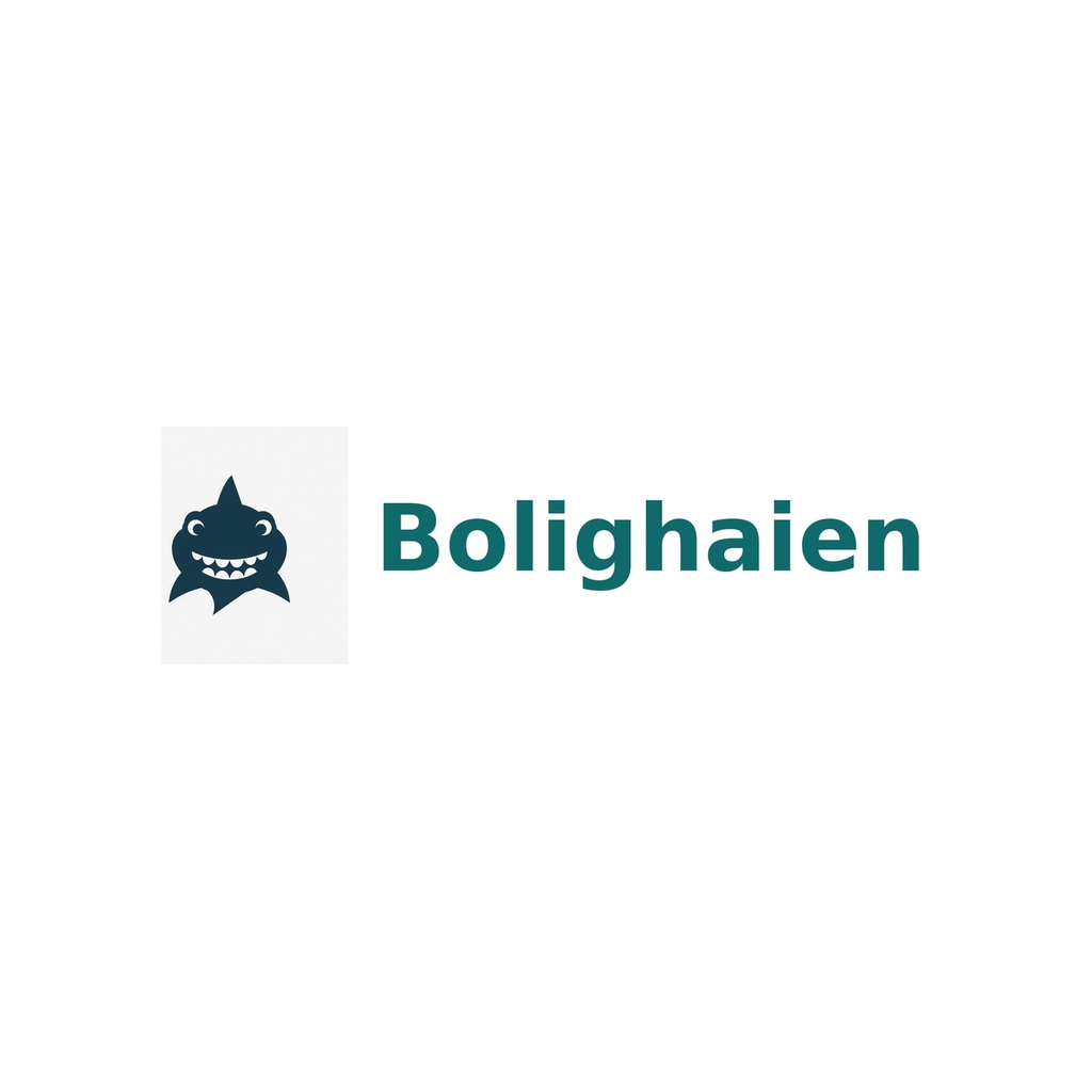 Bolighaien · Lockup mono