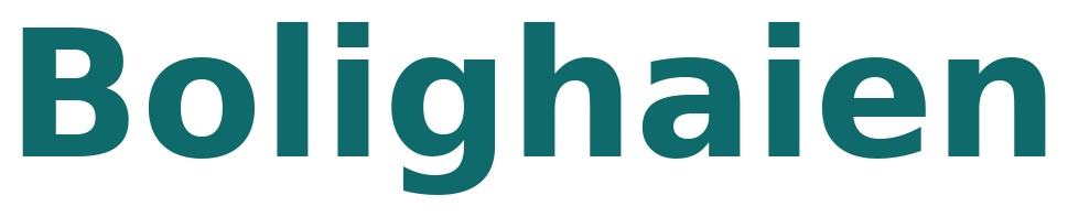 Bolighaien · mono kun tekst